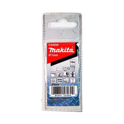 Brocas Metal HSS-Tin 1x34mm 10 Pzas - Makita - Herram.cl