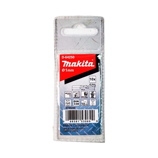 Brocas Metal HSS-Tin 1x34mm 10 Pzas - Makita - Herram.cl