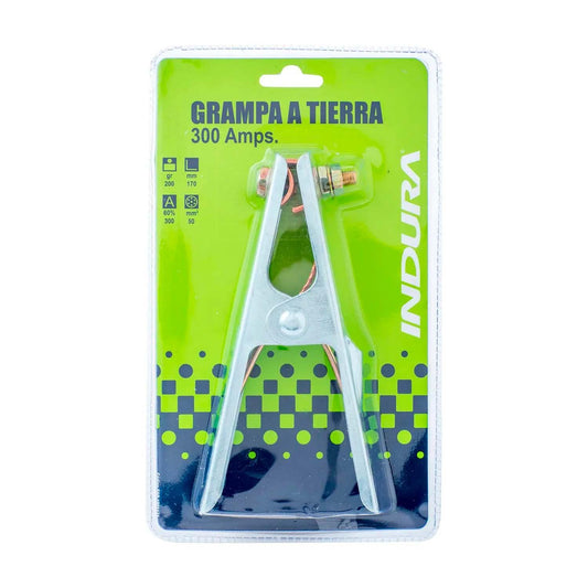 Grampa a Tierra INDURA 1021174 300 A Soldadura - Herram.cl
