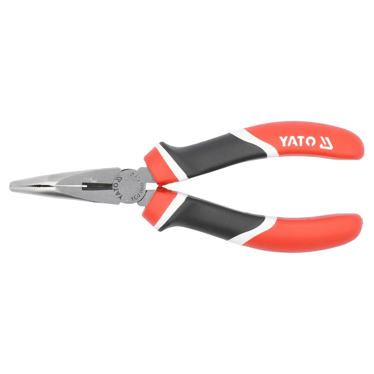 Alicate Punta Curva Yato YT-1945 160mm CrV Temple Inducción - Herram.cl