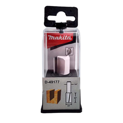 Fresa Recta 2 Filos 3/4''x3/4x2'' Toma 1/4'' - Makita - Herram.cl