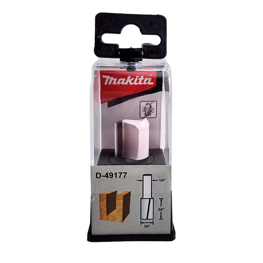 Fresa Recta 2 Filos 3/4''x3/4x2'' Toma 1/4'' - Makita - Herram.cl