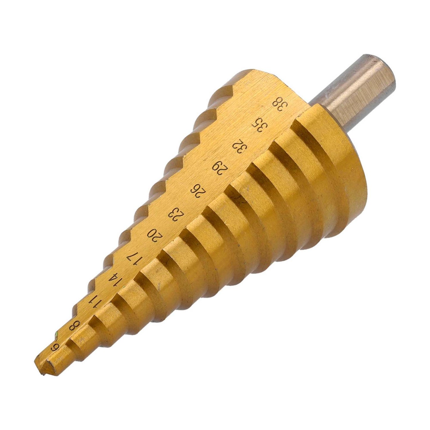 Broca Escalonada HSS - Titanium 6 - 38mm - Yato - Herram.cl