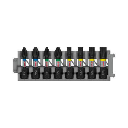 Juego de Puntas PRO Impact (PH/PZ/T)x25mm / 8 Pzas - Bosch - Herram.cl