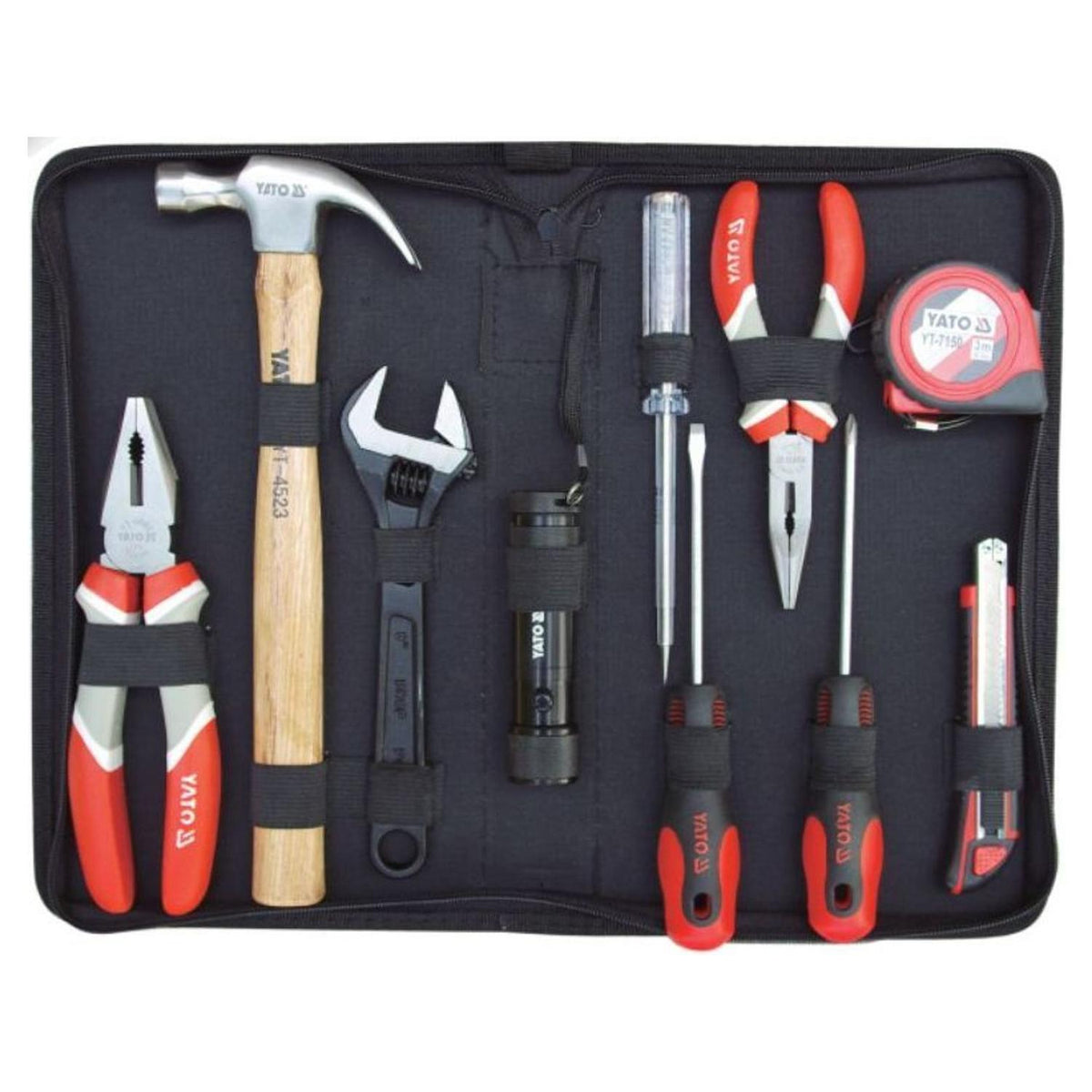 Juego Herramientas Yato YT-39002 10 Piezas Con Estuche - Herram.cl