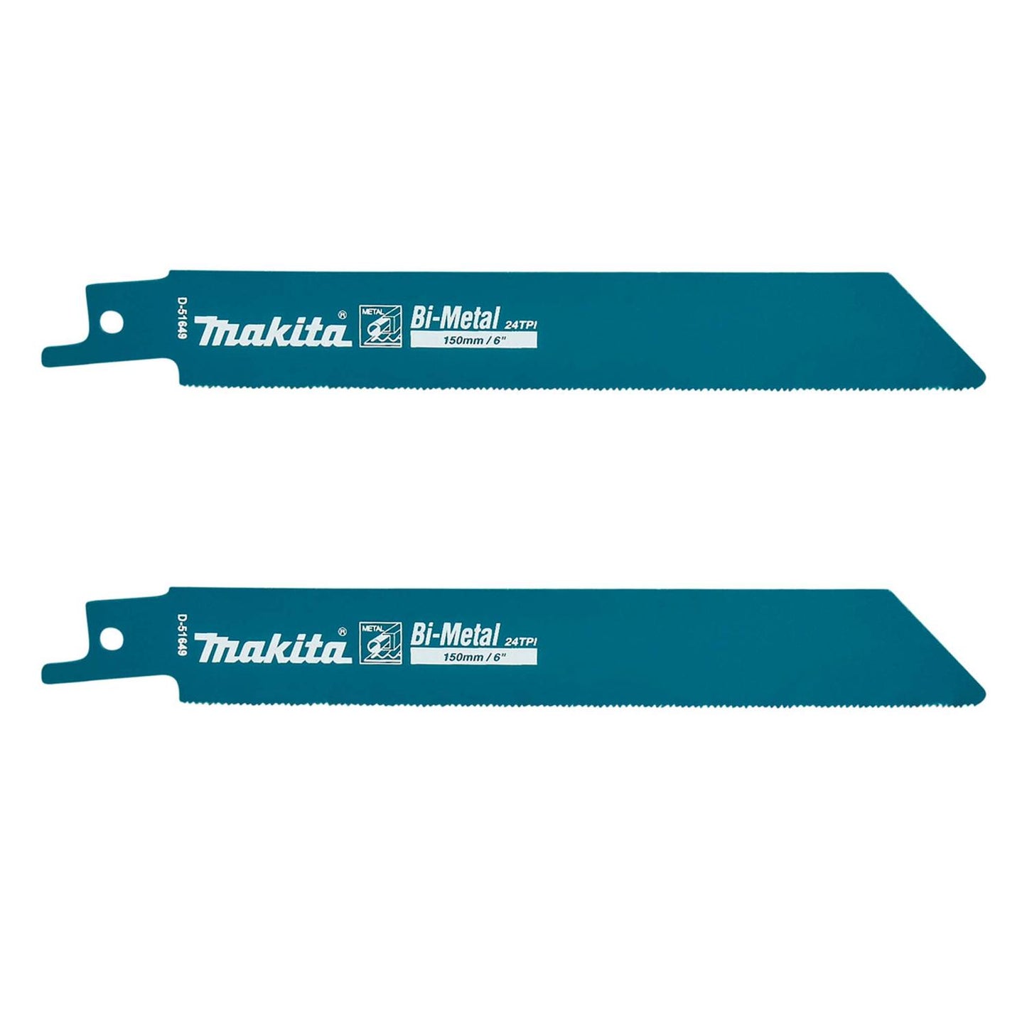 Hoja Sierra Sable Bi - Metal 152mm /24 TPI/ 2 Pzas - Makita - Herram.cl