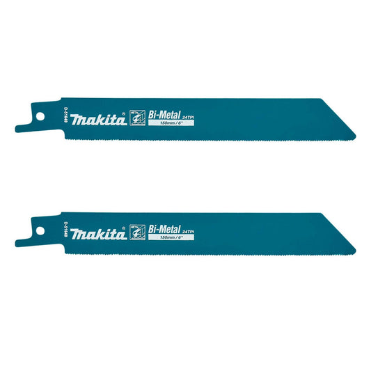 Hoja Sierra Sable Bi - Metal 152mm /24 TPI/ 2 Pzas - Makita - Herram.cl
