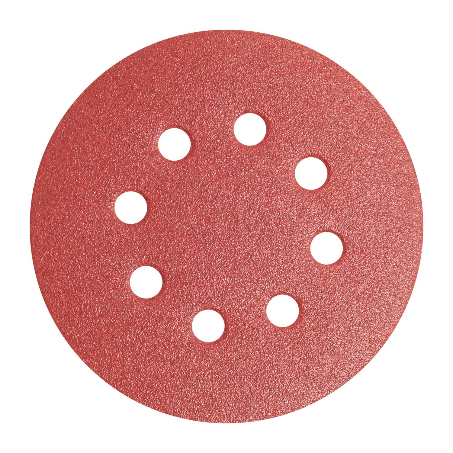Pack 5 Discos De Lija Con Velcro 5'' (127mm) - DeWALT - Herram.cl