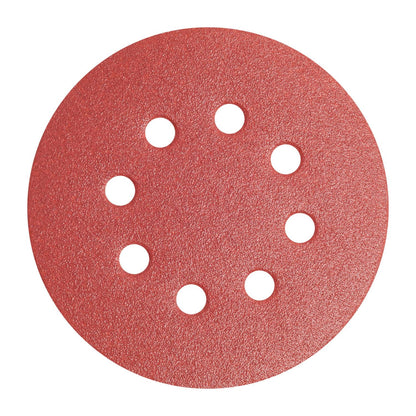 Pack 5 Discos De Lija Con Velcro 5'' (127mm) - DeWALT - Herram.cl