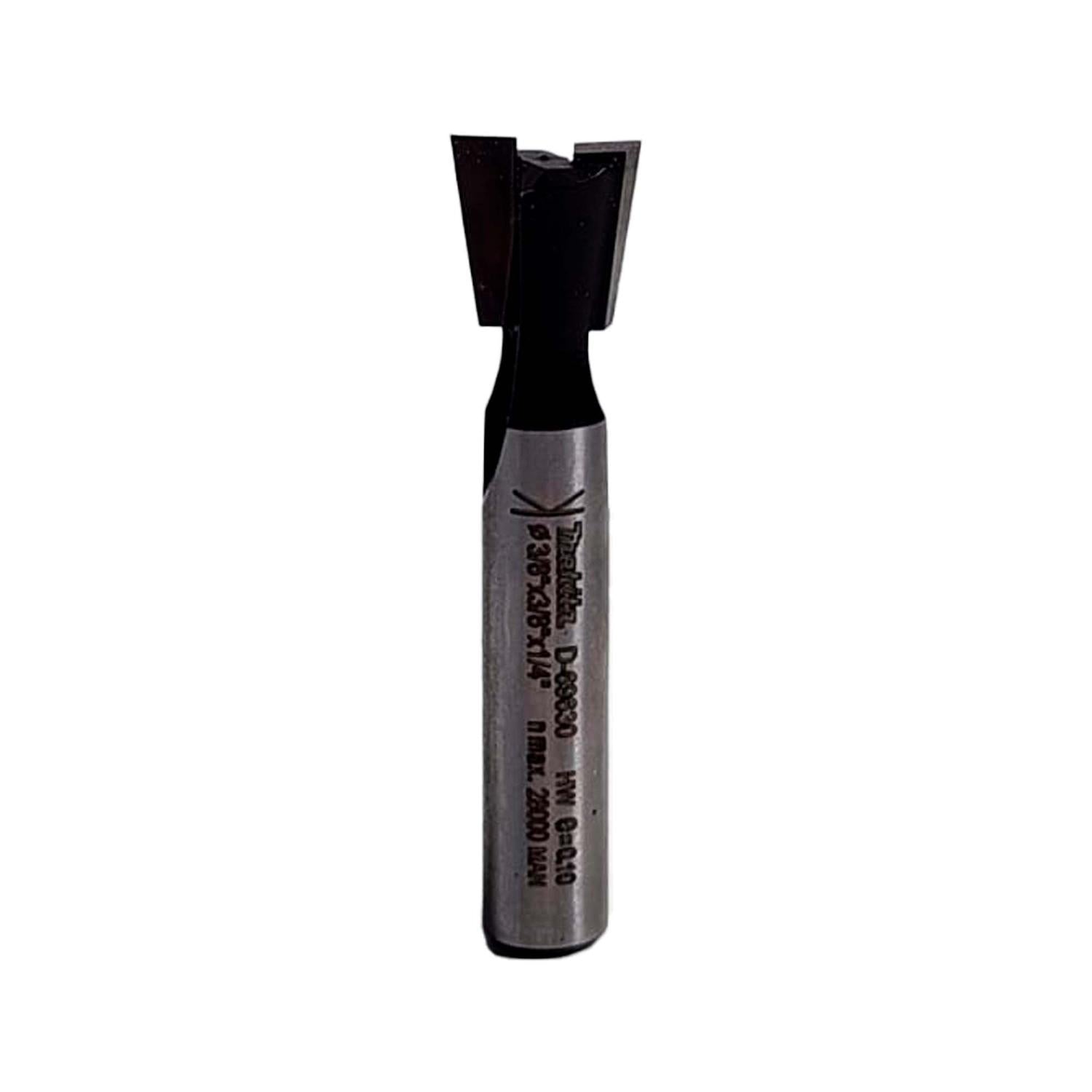 Fresa Cola De Milano 9° x3/8'' x3/8'' Toma 1/4'' - Makita - Herram.cl