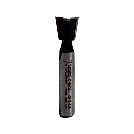 Fresa Cola De Milano 9° x3/8'' x3/8'' Toma 1/4'' - Makita - Herram.cl