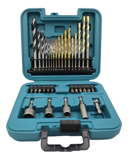 Set 34 Piezas Brocas Y Puntas Makita B - 68498 - Herram.cl