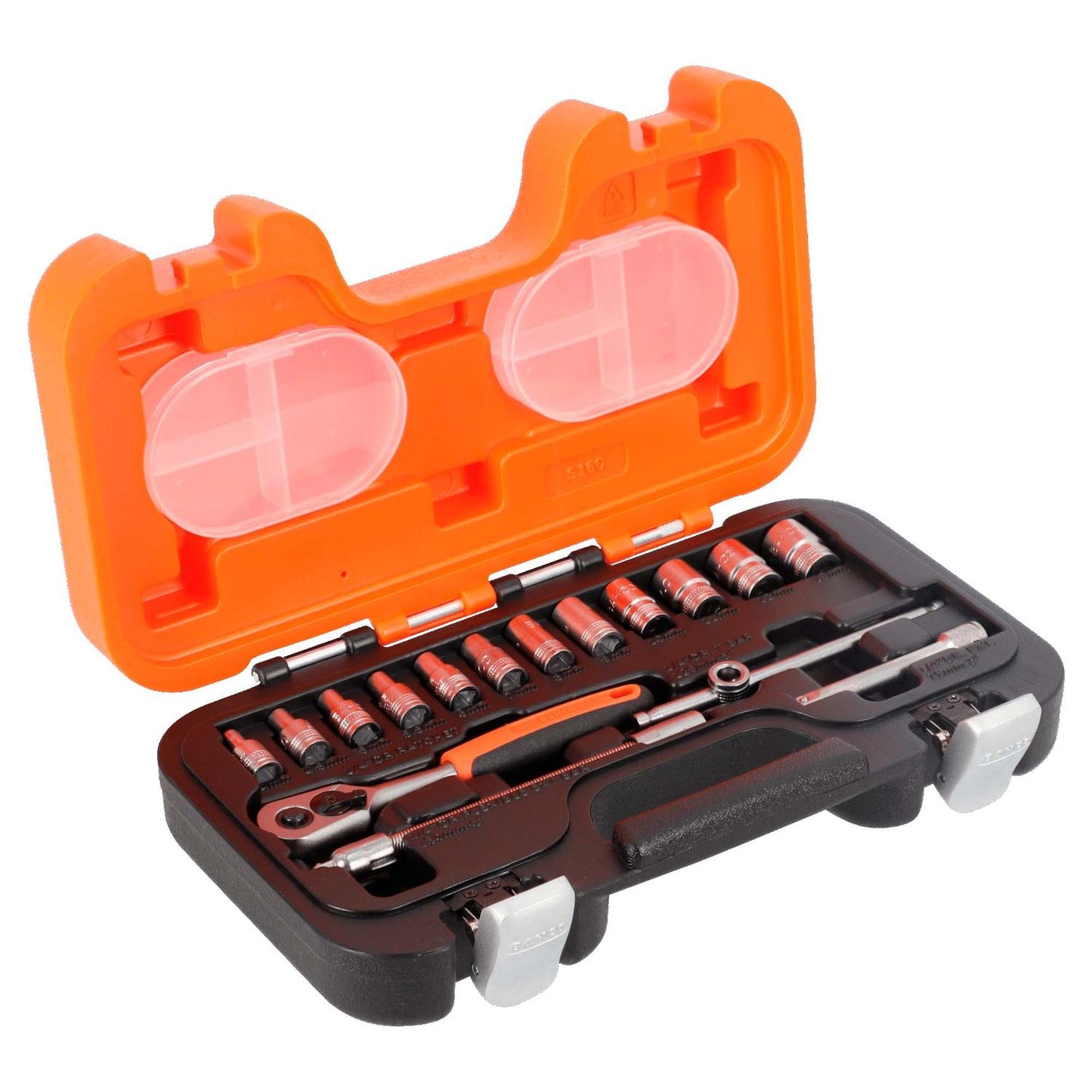 Juego De Dados Cuadrante de 1/4'' 16 Pzas. - Bahco - Herram.cl