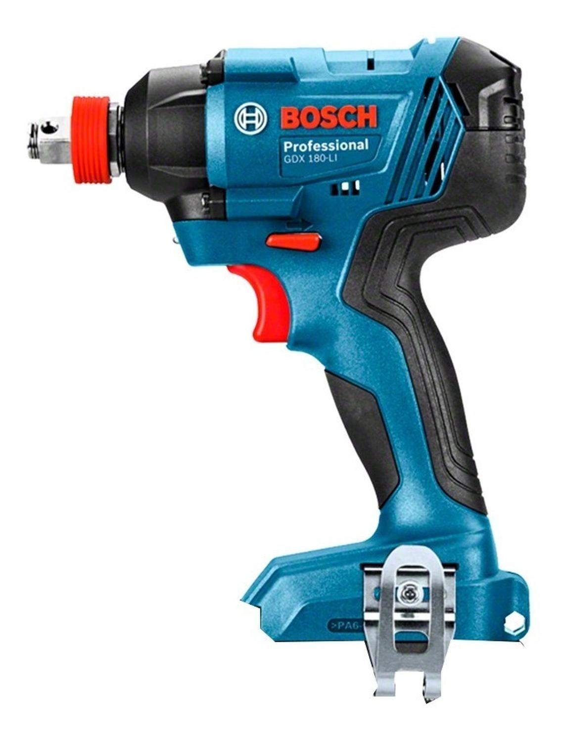 Llave De Impacto Inalambrica Bosch Gdx 180 - li Bare Tool - Herram.cl