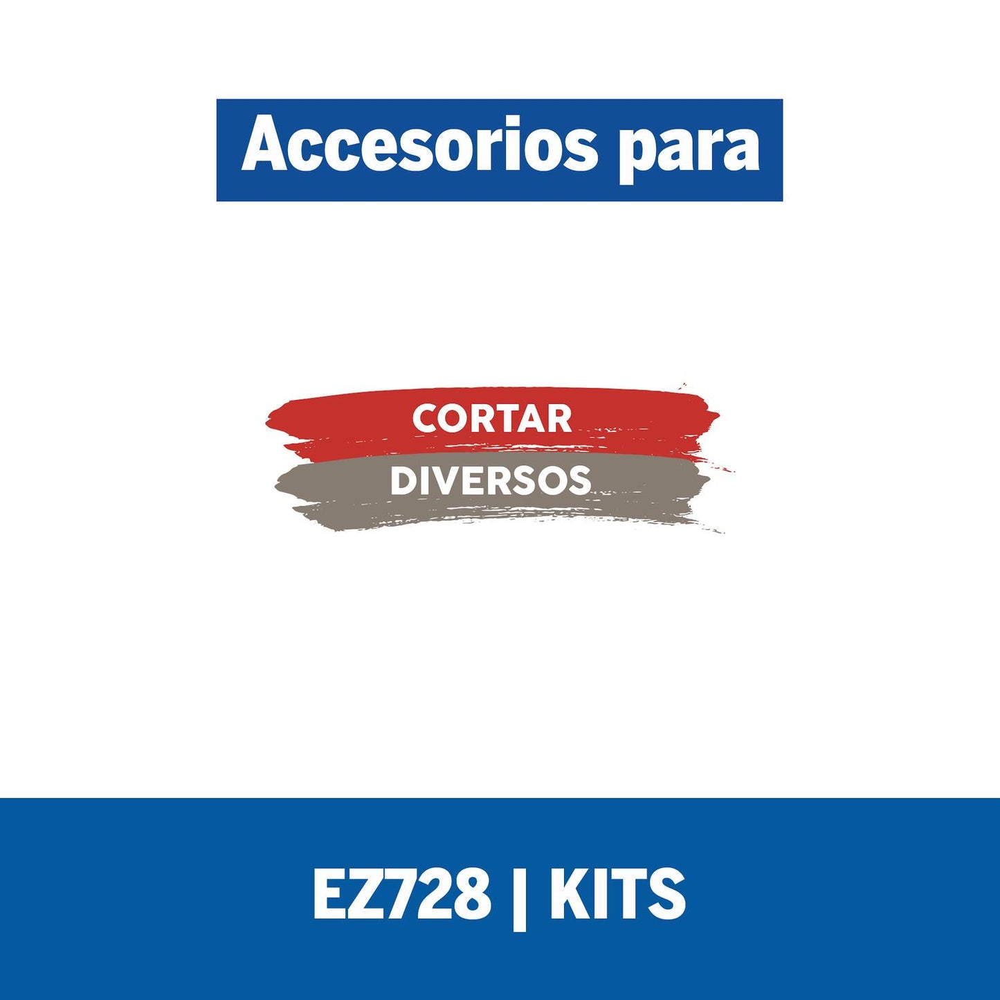 Micro Kit Discos de Corte EZ - LOCK (EZ728) 11 PZAS - Dremel - Herram.cl