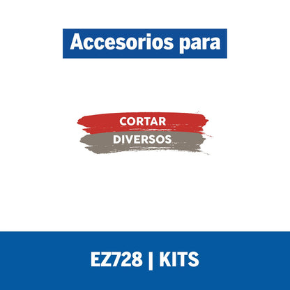 Micro Kit Discos de Corte EZ - LOCK (EZ728) 11 PZAS - Dremel - Herram.cl