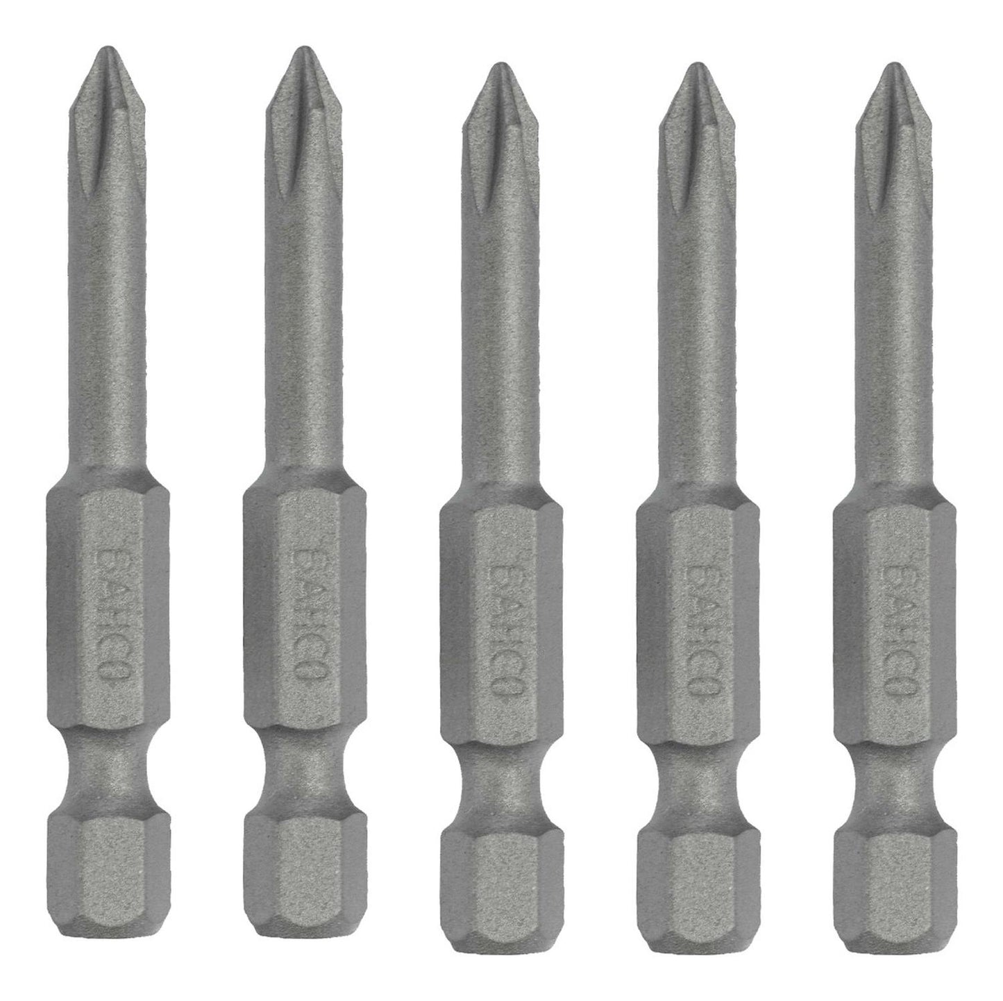 Pack 5 Puntas PH2 - 50mm - Bahco - Herram.cl