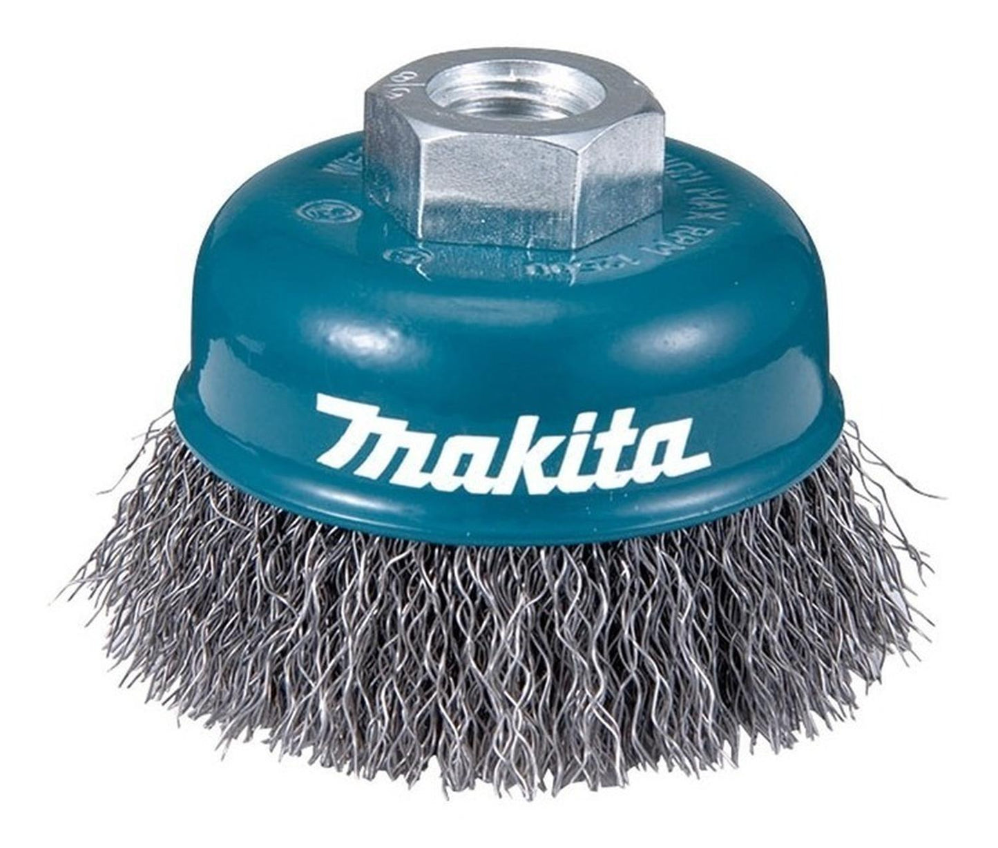 Grata Copa Acero Rizado (3'') 75mm x M14 - Makita - Herram.cl