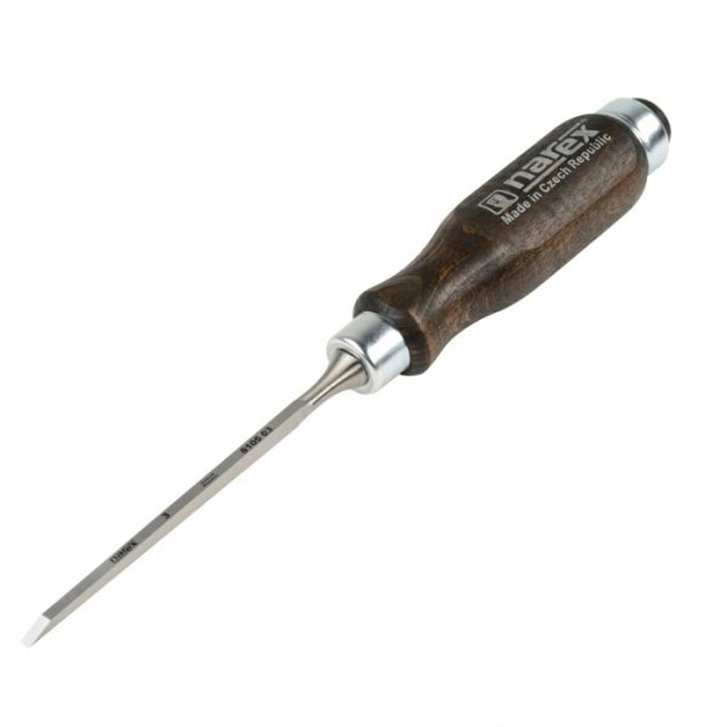 Formón Borde Biselado 3mm Línea Profi – Narex - Herram.cl