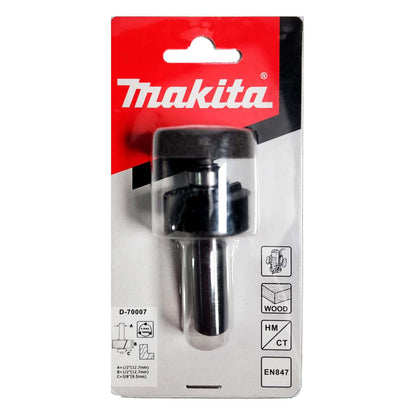Fresa Encaje/Rebaje C/Rod. 1 - 1/4''x1/2'' Toma 1/2'' - Makita - Herram.cl