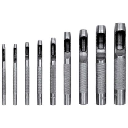 Juego De Sacabocado De Golpe 2.5 - 10mm / 9 Pzas - Yato - Herram.cl