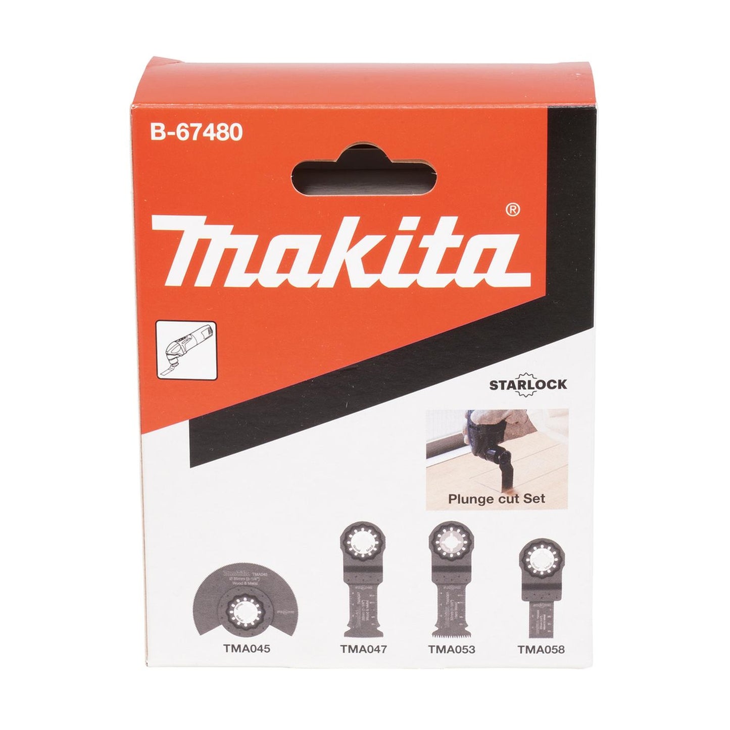 Set Multi Tool Starlock montaje 4 Pzas. - Makita - Herram.cl