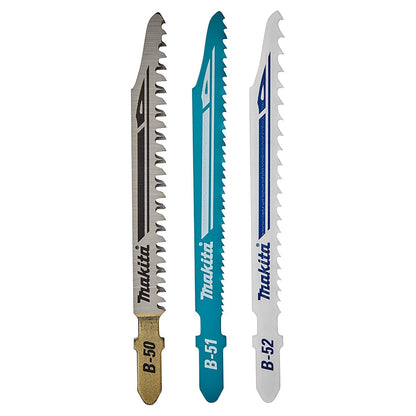 Set 3 Hojas Caladora Makita Super Express Madera Metal - Herram.cl