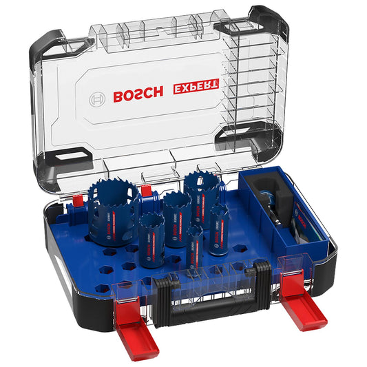 Kit Sierras Copa Expert Tough Material 9 Pzas - Bosch - Herram.cl