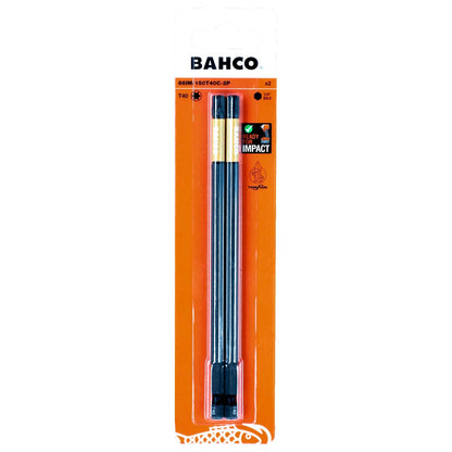 Punta De Impacto De Torsión T40x150mm 2 Pzas - Bahco - Herram.cl