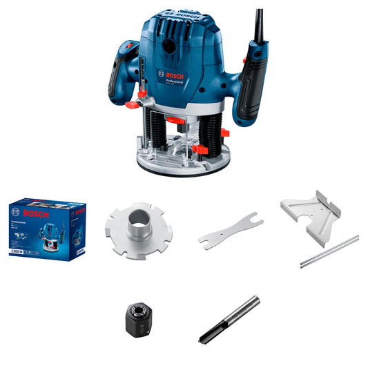 Fresadora 1/4'' GOF 130 Bosch 1300 W / 220V - Herram.cl
