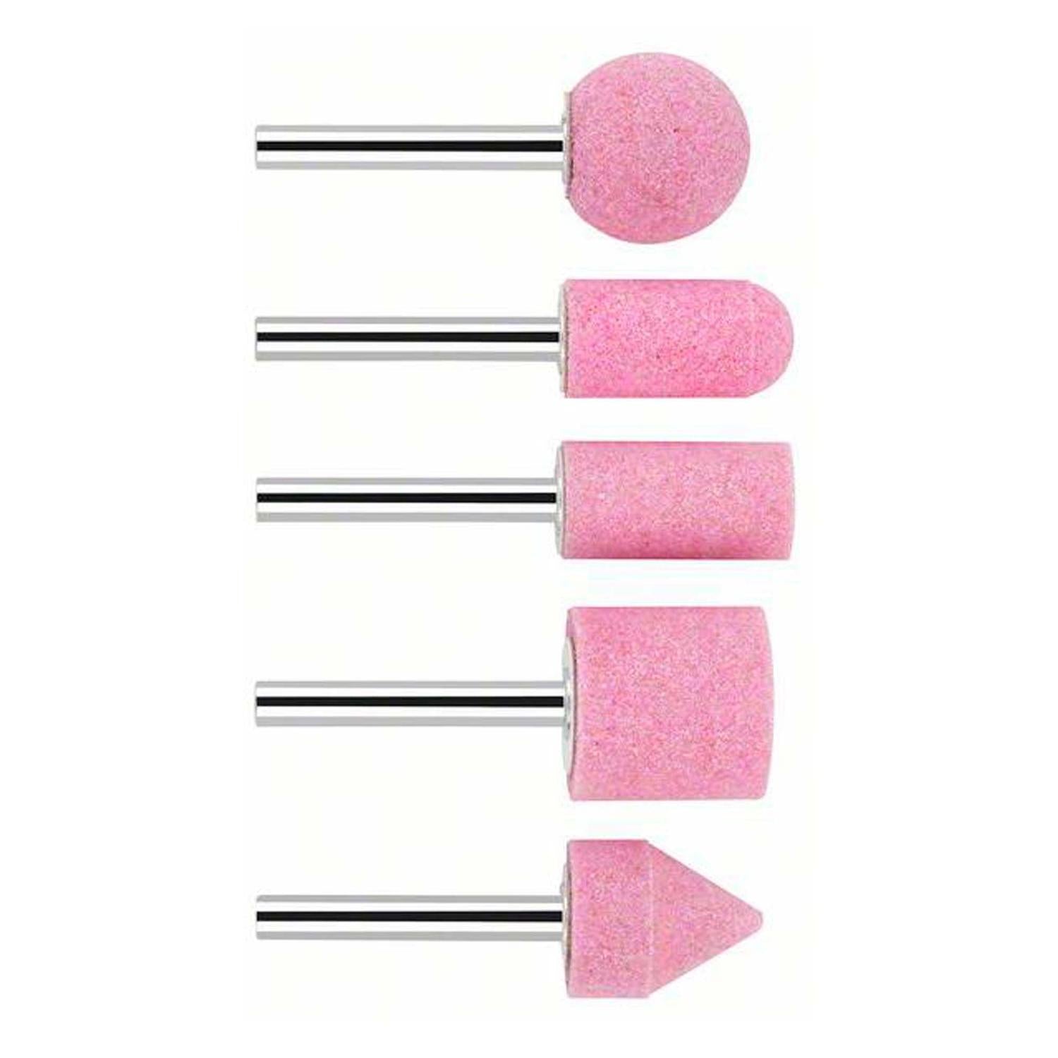 Set 5 Puntas Abrasivas Vástago 6mm - Bosch - Herram.cl