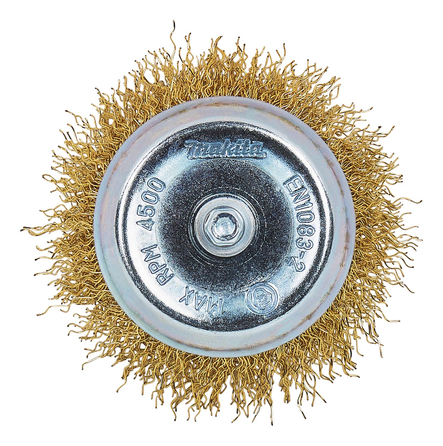 Grata Copa Latón Ondulado 63mm (2 - 1/2'') Toma 1/4'' - Makita - Herram.cl