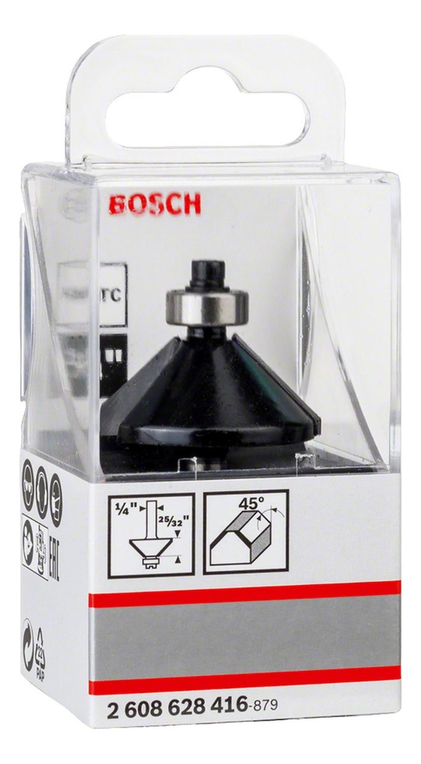 Fresa De Biselar/alinear 1/4 , 45°, D 34,9mm, L 14,6mm Bosch - Herram.cl