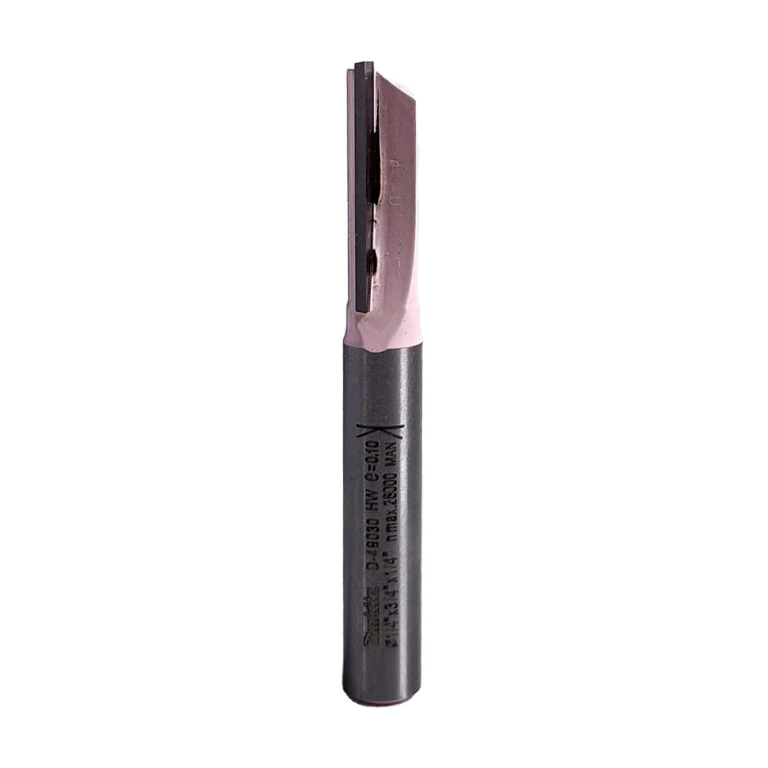 Fresa Recta 1 Filo 1/4''x3/4''x2'' Toma 1/4'' - Makita - Herram.cl