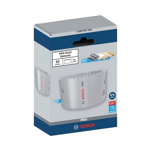 Sierra Copa PRO Bosch Multi Material 8% Co Ø83mm (3-1/4'') - Herram.cl