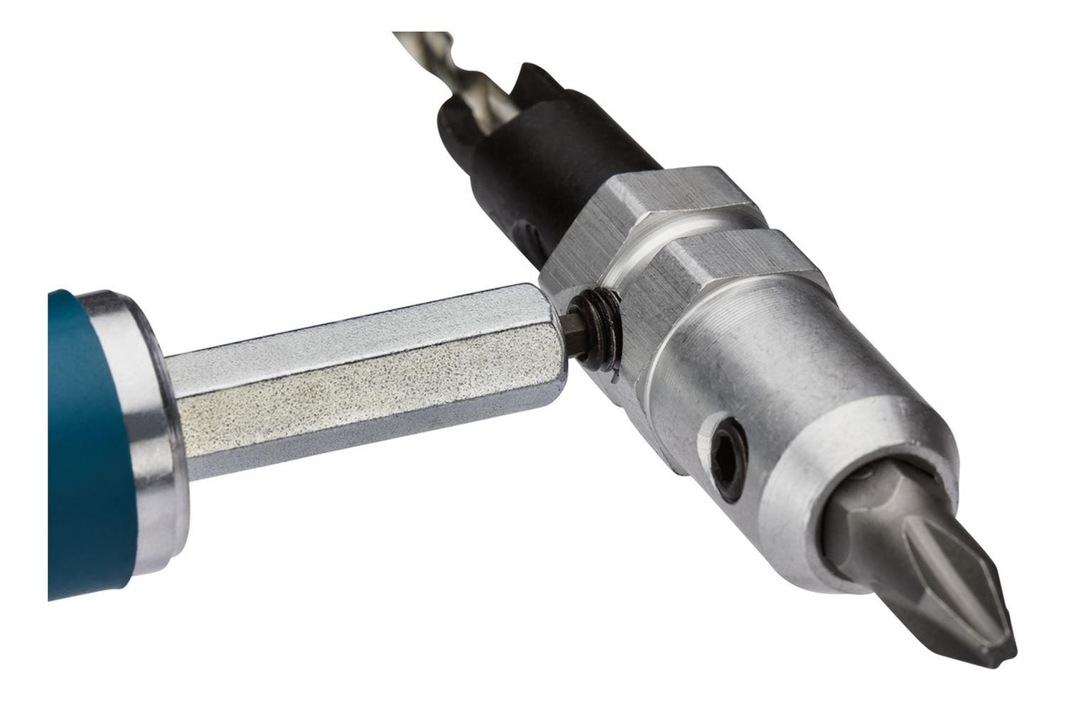 Avellanador Para Atornillar N8, Broca De 2,8mm Con Punta Ph2 - Herram.cl