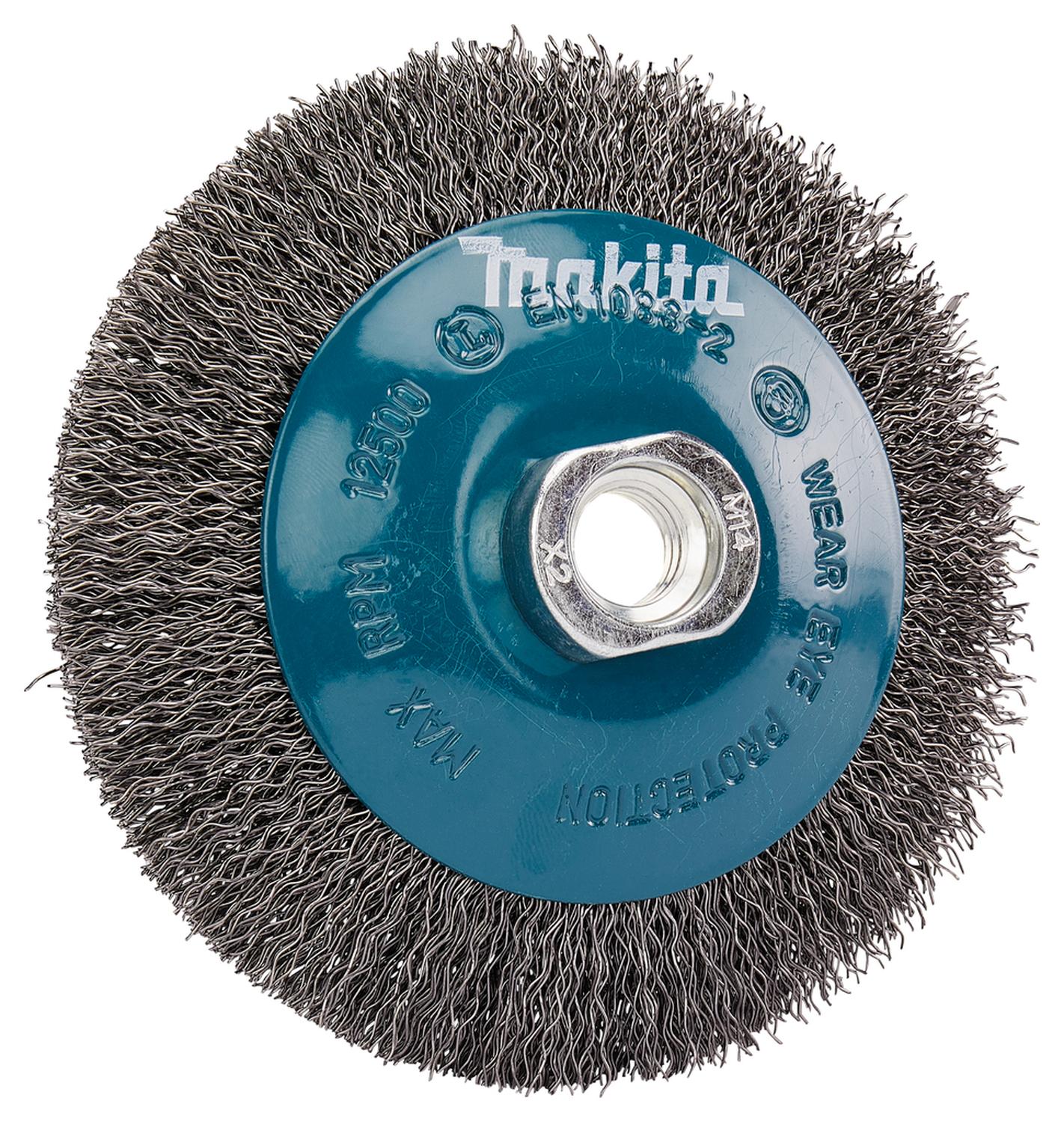 Grata Cónica Ondulada 115x0,3mm / M14 - Makita - Herram.cl