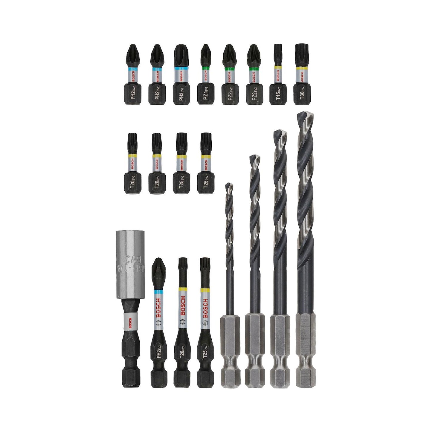 Kit Puntas y Brocas Metal PRO Impact 20 Pzas - Bosch - Herram.cl