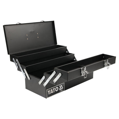 Caja Herramientas Yato YT-0885 Cantilever Acero 460x200mm - Herram.cl