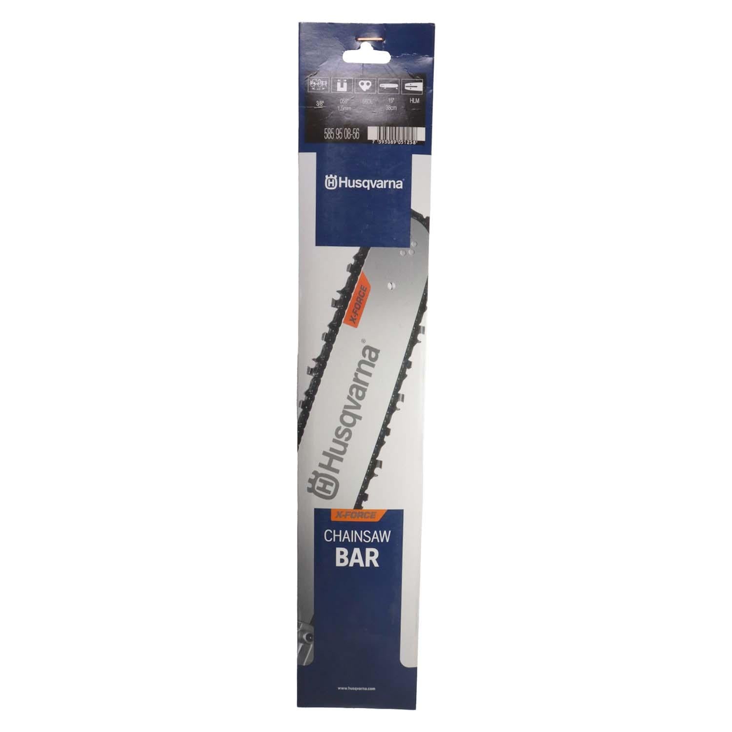 Espada Laminada X - FORCE 15'' 3/8'' 1,5mm 56DL - Husqvarna - Herram.cl