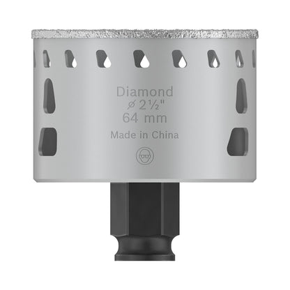 Copa Diamantada PRO Tile Power Change 64mm (2-1/2'') - Bosch - Herram.cl