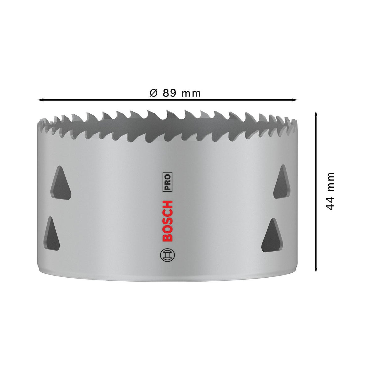 Sierra Copa PRO Bosch Multi Material 8% Co Ø89mm (3-1/2'') - Herram.cl