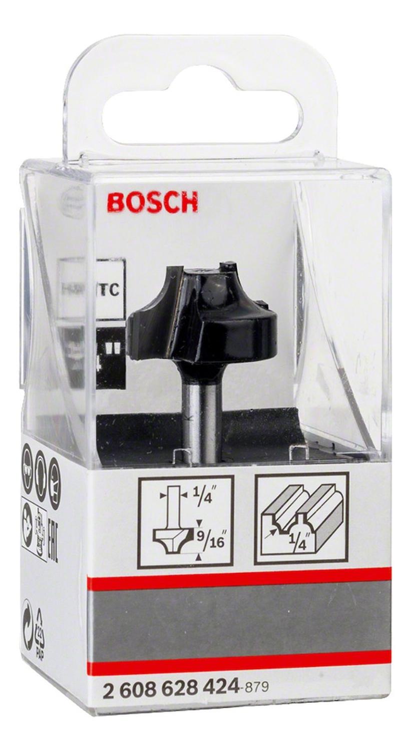 Fresa De Perfilar 1/4'', R1 6,3mm, D 25,4mm, L 14mm - Bosch - Herram.cl