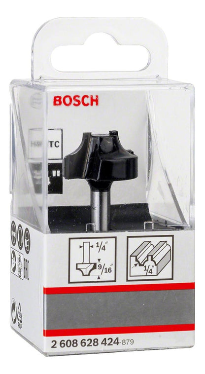 Fresa De Perfilar 1/4'', R1 6,3mm, D 25,4mm, L 14mm - Bosch - Herram.cl