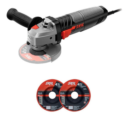 Esmeril Angular Skil De 4 - 1/2'' 9004 830W 2 Discos y 1 Bolso - Herram.cl