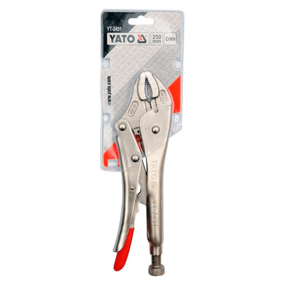 Llave Caiman Boca Curva 10'' - Yato - Herram.cl