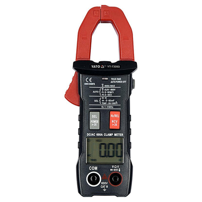 Pinza Amperimétrica True RMS AC/DC 600 A Yato YT-73093 - Herram.cl