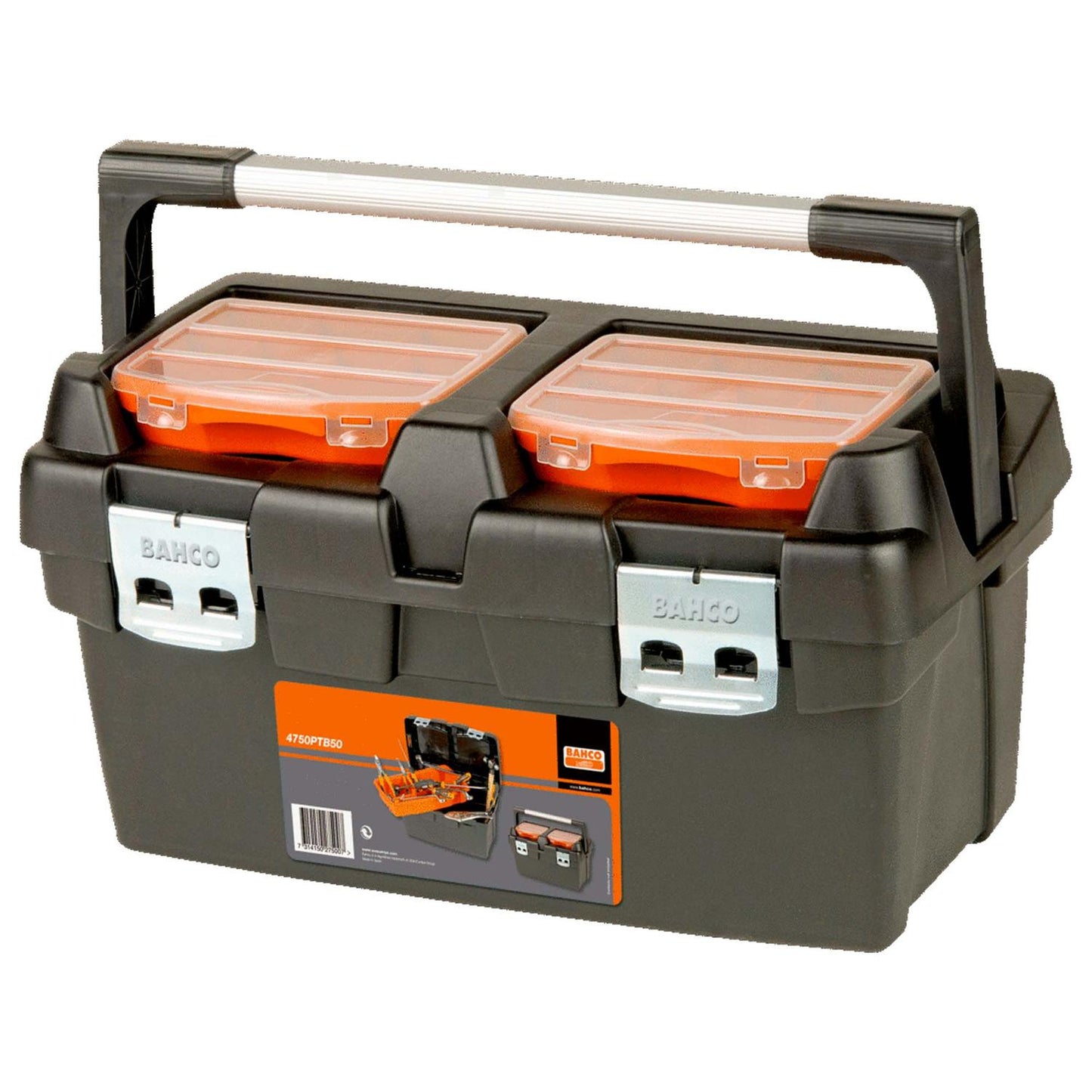 Kit Caja Baúl 78 L + Caja Plástica 27 L - Bahco - Herram.cl