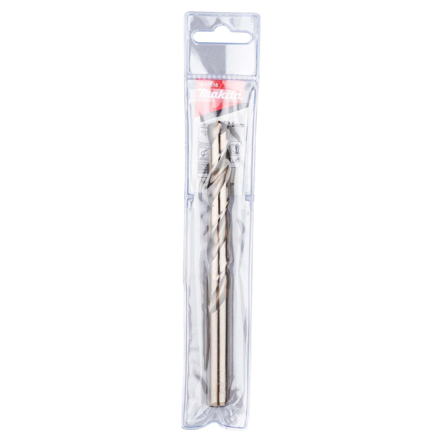 Broca Para Metal HSS - Co (Cobalto 5%) 12.5x151mm - Makita - Herram.cl