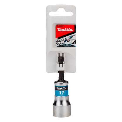 Vaso Basculante 17x80mm Toma Hex. 1/4" - Makita - Herram.cl